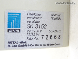 RITTAL Filterlüfter