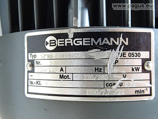 BERGEMANN Getriebemotor