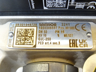 SAMSON Pneumatisches Stellventil