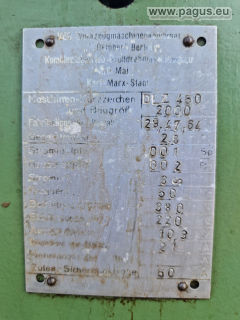 Leit- und Zugspindeldrehmaschine 2000 mm