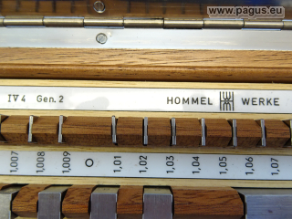 HOMMEL Parallelendmaßsatz