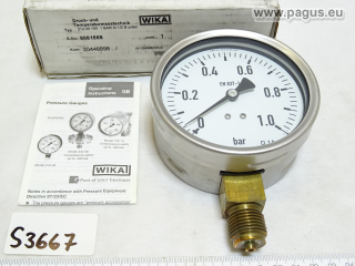 WIKA Rohrfedermanometer