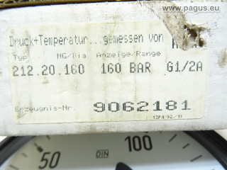 WIKA Rohrfedermanometer
