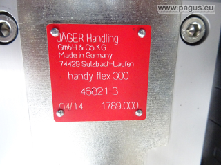 JÄGER HANDLING Manipulator für Schraubtechnik
