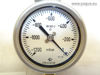 MANOTHERM BEIERFELD Rohrfedermanometer