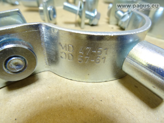 MEFA Massivrohrschellen