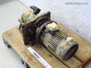 STANKO Doppel- Hydraulikpumpe mit Motor