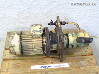 STANKO Doppel- Hydraulikpumpe mit Motor