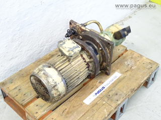 STANKO Doppel- Hydraulikpumpe mit Motor