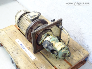 STANKO Doppel- Hydraulikpumpe mit Motor