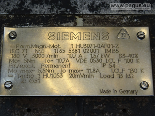 SIEMENS Servomotor