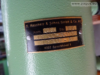 MAHO Hydraulischer Antrieb