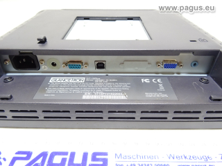 GLANCETRON LCD-Monitor mit integriertem Touchscreen