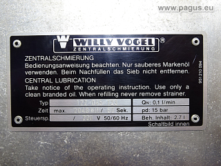 VOGEL Zentralschmierung