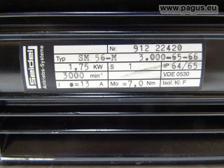 SEIDEL Servomotor mit Getriebe