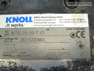 KNOLL Schraubenspindelpumpe mit Motor