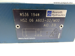 REXROTH Druckschalter mit Zwischenplatte