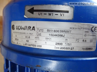 LOWARA Eintauchpumpe