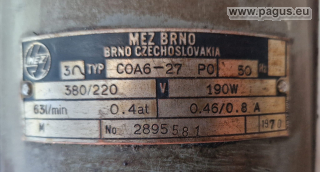 MEZ BRNO Emulsionspumpe
