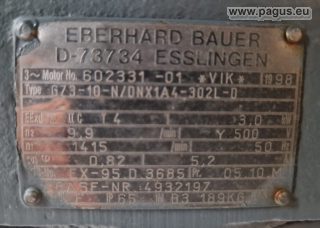 Eberhard Bauer Getriebemotor