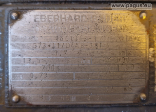 Eberhard Bauer Getriebemotor