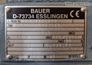 BAUER Getriebemotor