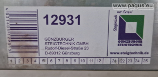 Günzburger Steigtechnik Fahrbare Arbeitsbühne