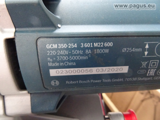 BOSCH Kapp- und Gehrungssäge mit Arbeitstisch