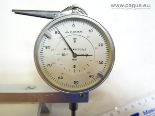 FEINMESS. SUHL Messuhr mit Ständer