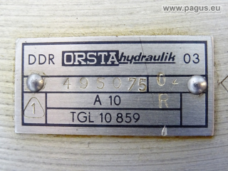 ORSTA Hydraulikpumpe mit Motor