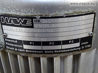 HAWE Hydraulikaggregat