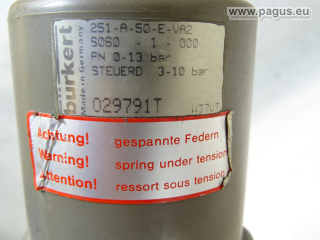 BÜRKERT Schrägsitzventil