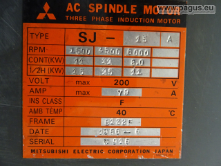 MITSUBISHI Spindelmotor