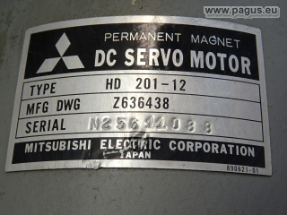 MITSUBISHI DC Servomotor