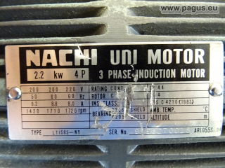 NACHI Hydraulikpumpe mit Motor