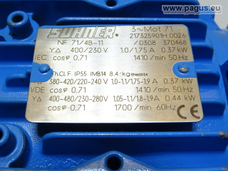 SUHNER Bearbeitungsspindel
