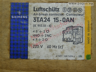 SIEMENS Luftschütz
