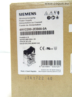 SIEMENS Stromversorgung