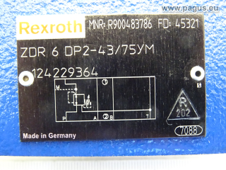 REXROTH Druckreduzierventil mit Manometer