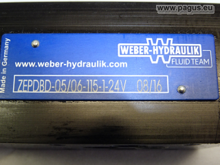 WEBER-HYDRAULIK Wegeventil