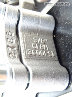 PAGUS Verteiler mit 6x Edelstahl-Kugelhahn