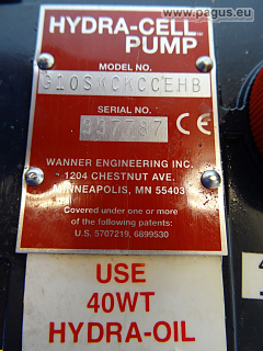 WANNER Membranpumpe mit Motor