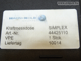 HAHN+KOLB digitales Kraftmessgerät