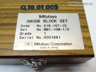 MITUTOYO Parallelendmaßsatz