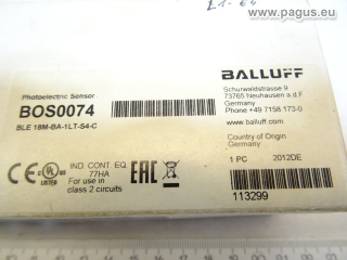 BALLUFF Einweglichtschranke