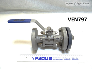 A+R Flanschkugelhahn