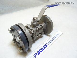 A+R Flanschkugelhahn