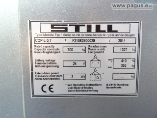 STILL Vertikal-Kommissionierstaple