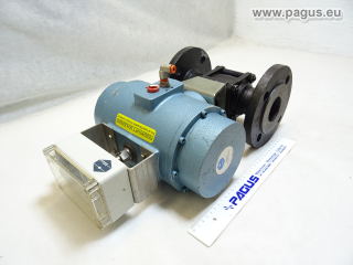 MECAFRANCE Flanschkugelhahn mit pneum. Antrieb