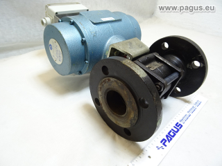 MECAFRANCE Flanschkugelhahn mit pneum. Antrieb